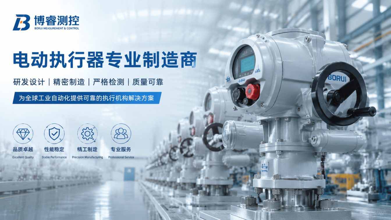 江山为阀门自动化提供执行方案